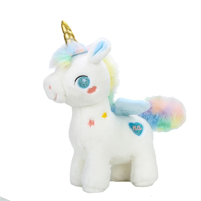 

25/40/55CM Cute Soft Unicorn Plush Toy Animal Stuffed Plush Baby Kids Appease Sleeping Pillow Doll Birthday Gifts For Girls Chil