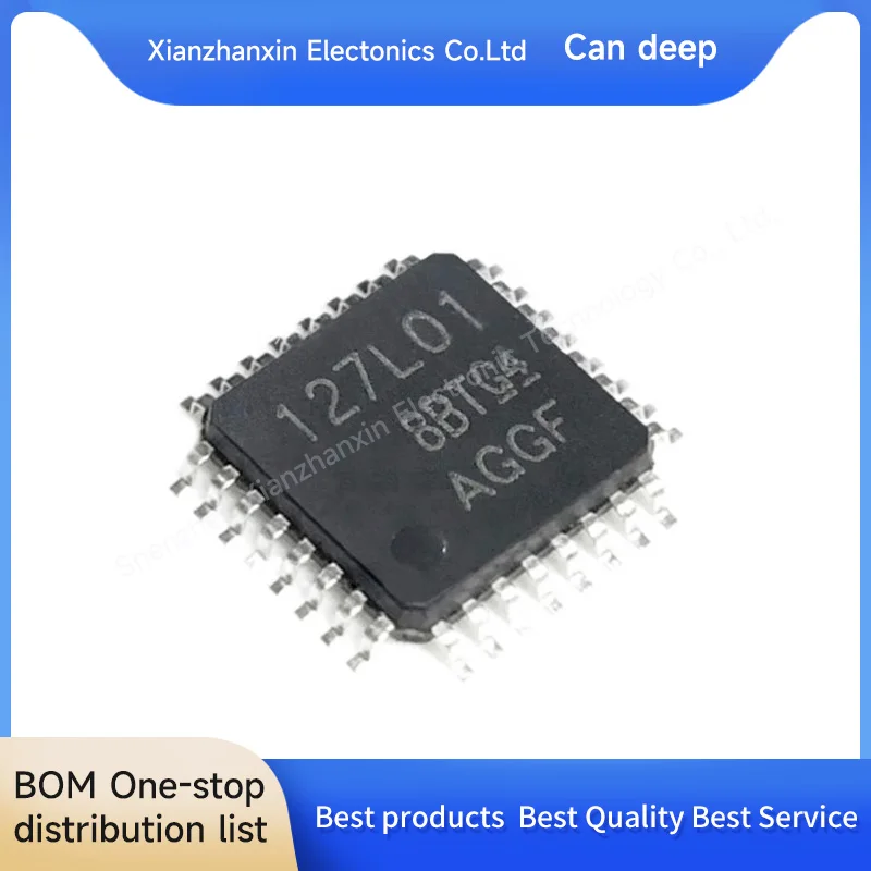 

1pcs/lot ADS127L01IPBSR ADS127L01 Screen printing 127L01 TQFP32 Adc chip in stock