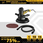 Шлифовальная машина DEKO DKWP180CDLDDKWP180CD, 900 Вт, портативная шлифовальная машина для гипсокартона с наждачной бумагой