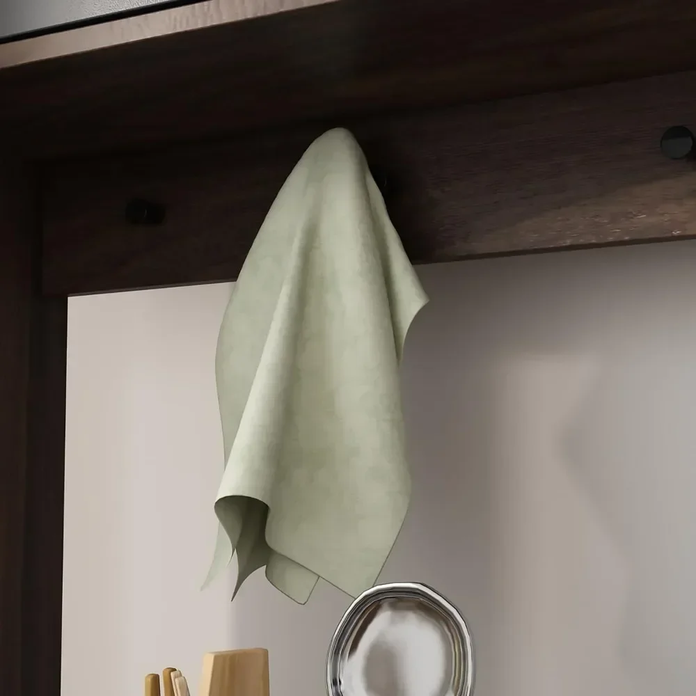 Кухонный шкаф для кладовой 4 стеклянных двери и ящика кухонный подставка