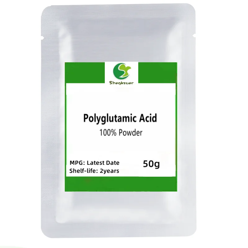 

Best 100% Polyglutamic Acid PGA for Skin Moisturizing and Whitening Inhibit Melanin,Resist Wrinkles,Poly-L-glutamic Acid