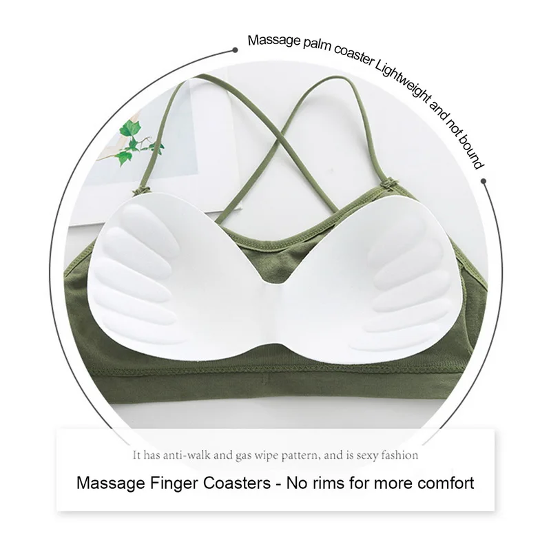 Yoga Bras Women Sexy Back Beauty Threaded Bra Breathable Push Up Bra Tops Brasiere Lingerie Bralette Camisoles Fitness Workout