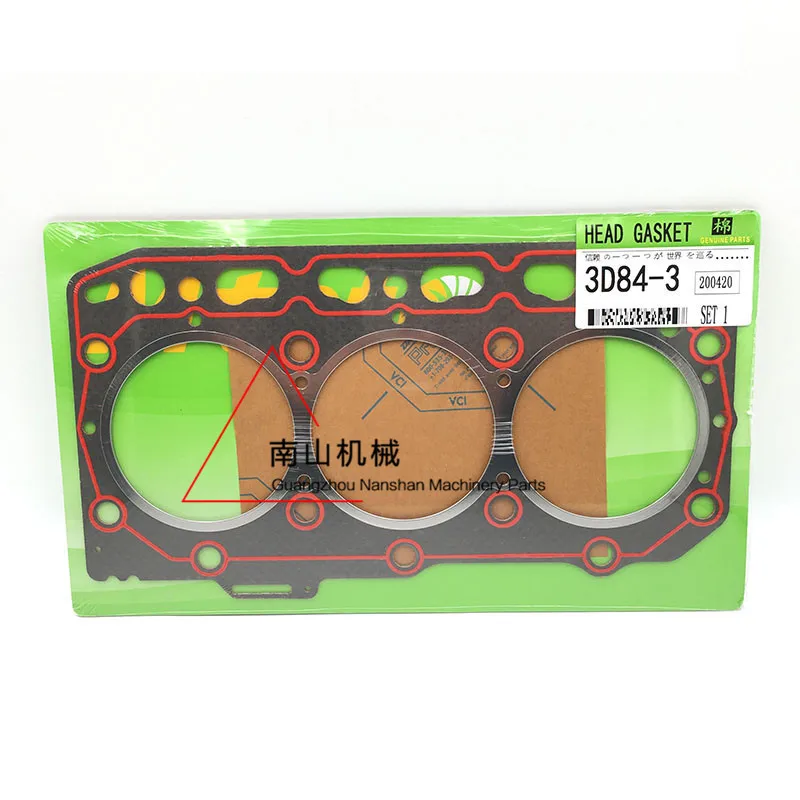 Аксессуары для экскаваторов подушки цилиндра двигателя 3D84-3/-3E 3TNE84