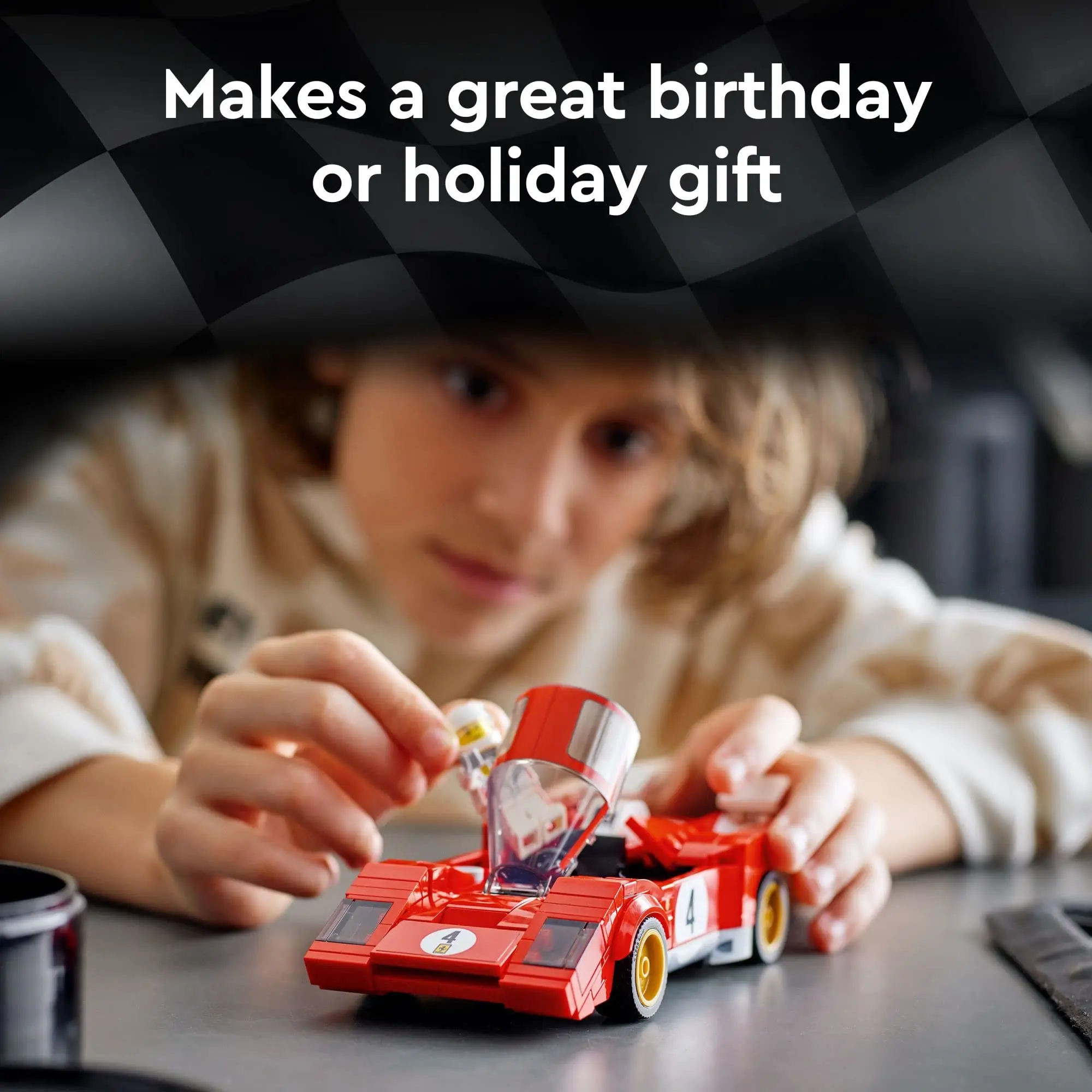 Конструктор LEGO и скоростные чемпионы 1970 Ferrari 512 M 76906 набор для строительства