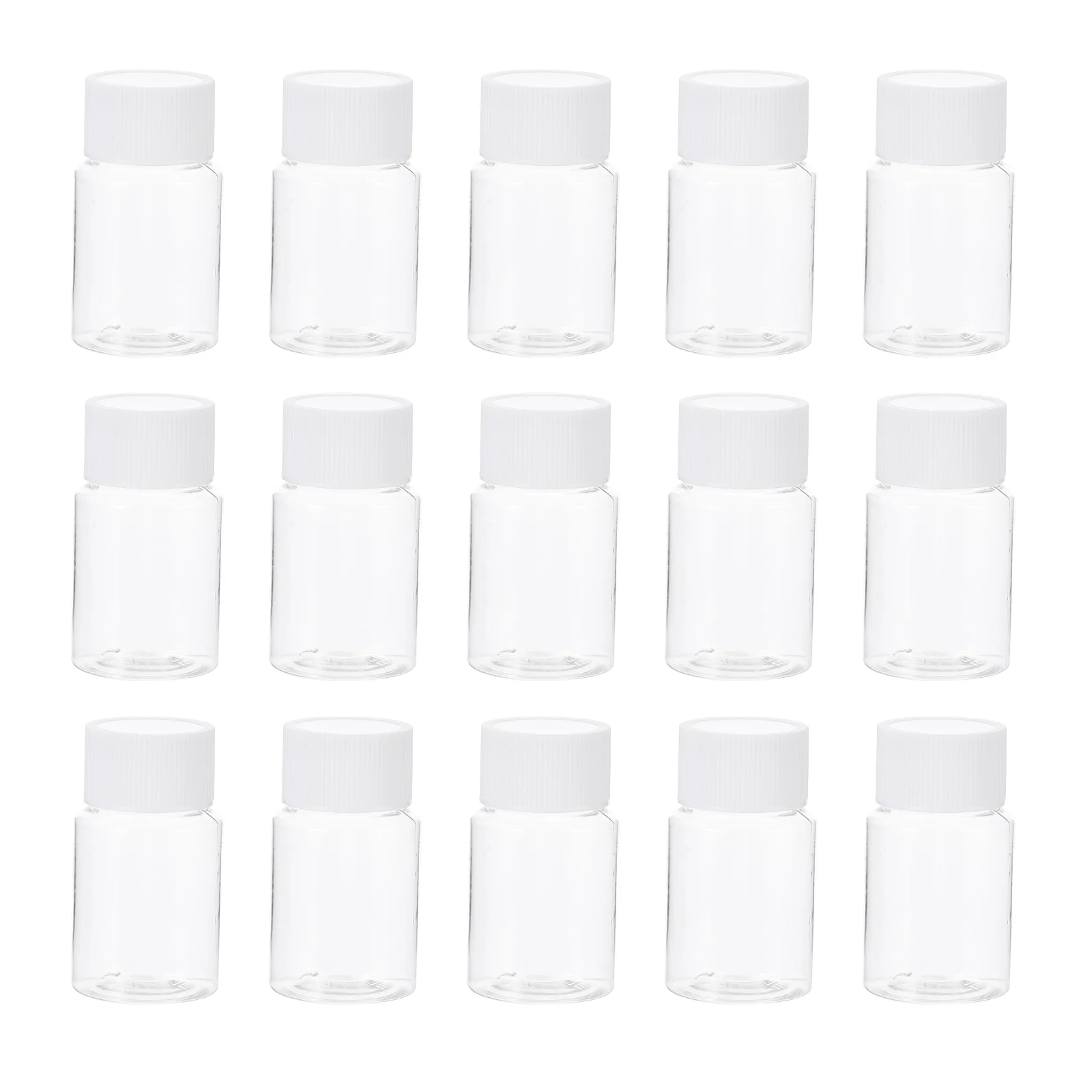 

35pcs Reagent Container Portable Useful Durable Reagent Vial Plastic Reagent Vial Reagent Bottle for Home Labs