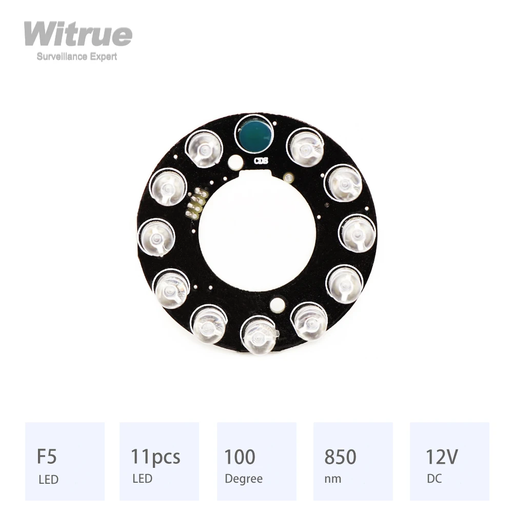 

Witrue ИК-плата FX-X11(2) 11 шт. 850 нм