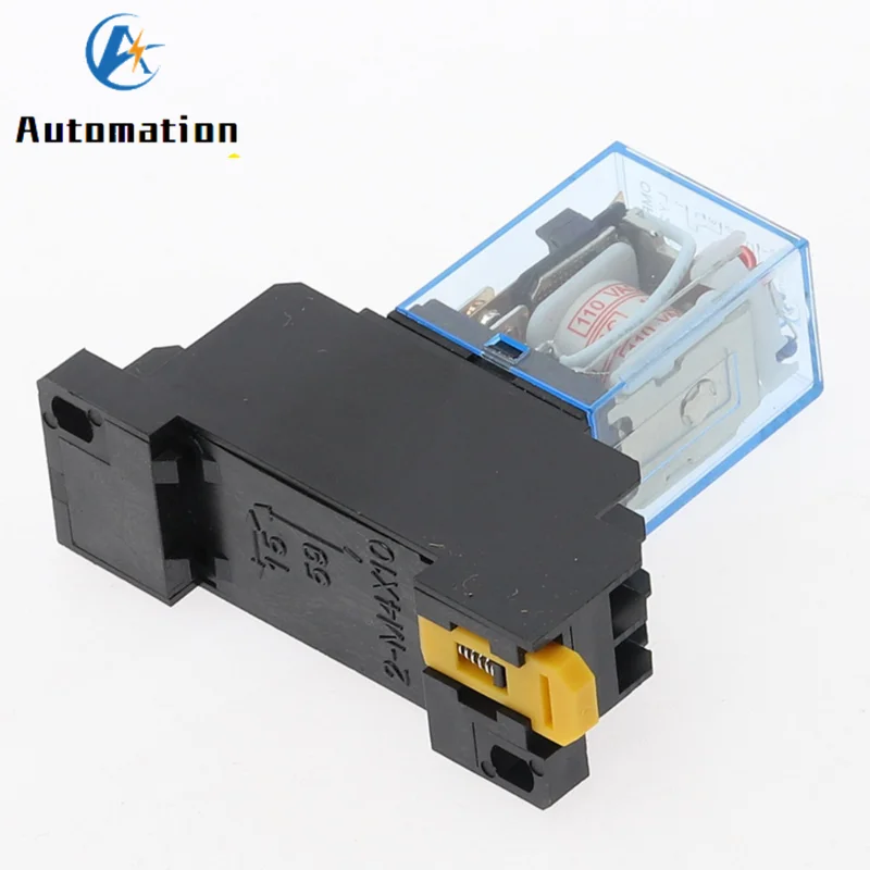 220/240V AC 10A 8PIN Coil Power Relay DPDT LY2NJ HH62P HHC68A-2Z With Socket Base images - 6