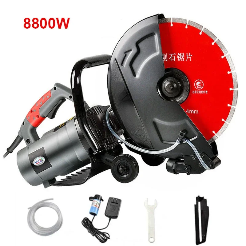 Одночиповый станок для резки бетонных стен 18 см 8800 Вт большой угол водяная