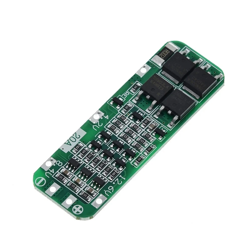 

3S 20A Li-ion Lithium Battery Charger PCB BMS Protection Board 12.6V Cell Module Charging Solar Portable Device Charger Module
