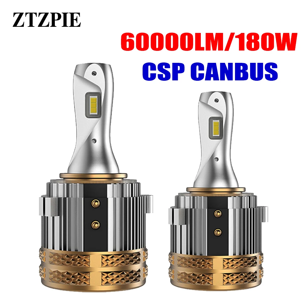 

H7 Светодиодные Автомобильные фары Canbus лампы CSP чипы 60000LM 6500K Автомобильная Лампа для VW Golf 7 Golf 6 MK7 Touran Tiguan Passat Mercedes-Benz