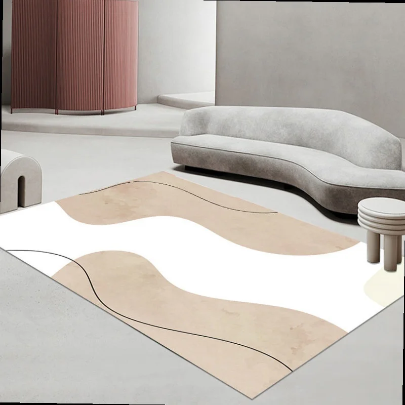 

Best Nordic Style Living Room Rug Sofa Coffee Table Floor Mat Simple Bedroom Carpets Porch Bedside Carpet Homestay Mats Leisure