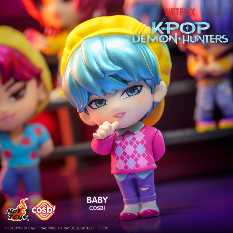 Коллекционные фигурки Hot Toys K-POP Demon Hunters Cosbi: Руми, Зои, Мира, Джину, Эбби, Бэби, Дерпи, Сусси — загадочные подарки в слепых коробках (art.: 3920dbce8bdee) - 3920dbce8bdee