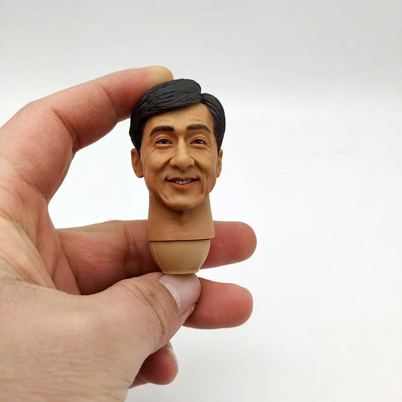 

Экшн-фигурка со смайлом Джеки Чан масштаб 1/6, коллекция игрушек