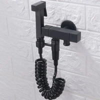 black bathroom bidet faucets soild brass rotating single cold toilet showerblow fed spray gun nozzle balcony mop pool tap chrome