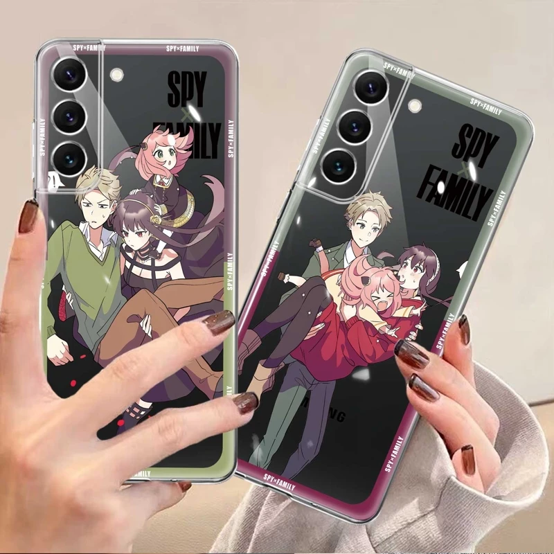 

Camera Protection Coque Case SPY×FAMILY Anime For Samsung Galaxy S23 S20 FE S21 Plus S22 Ultra 5G S23Ultra S22Ultra S20FE S21FE
