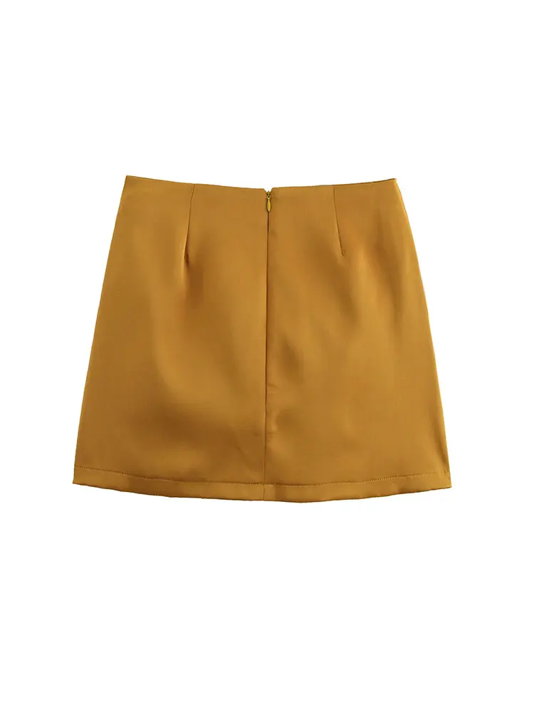 TRAF 202 весенние мини-юбки с бантом-бабочкой для женщин короткие юбки женская мода