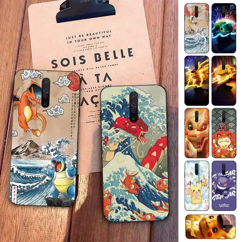 

BANDAI Pokémon Phone Case for Redmi 5 6 7 8 9 A 5plus K20 4X S2 GO 6 K30 pro