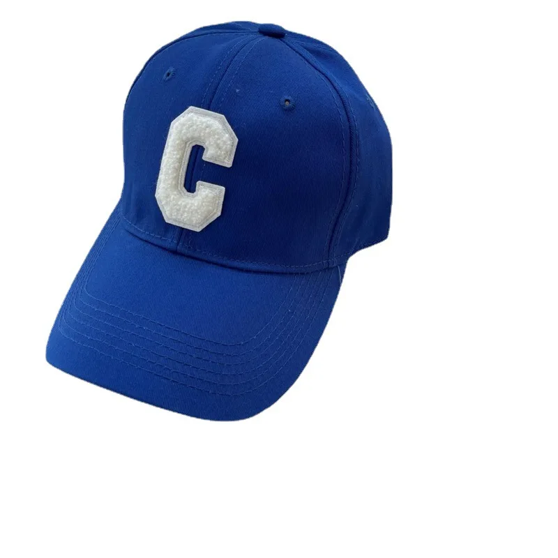 New Hip Hop Street Solid C Letter Adjustable Baseball Cap for Men Blue White Trucker Caps Outdoor Sport Dancer Hat Gorras Hombre images - 6