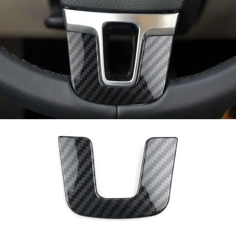 

Автомобильные аксессуары, текстура из углеродного волокна, накладка на панель рулевого колеса для VW Golf MK6 2009-2013 PASSAT B7 CC Jetta Tiguan Caddy