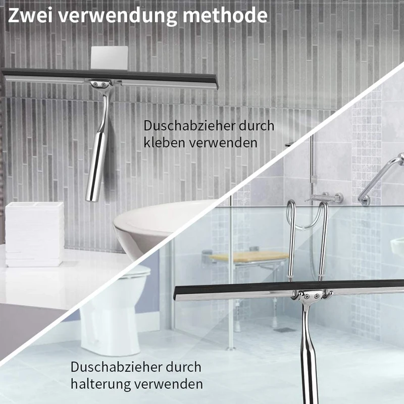 Акция! Скребок для душа из нержавеющей стали 31 см |