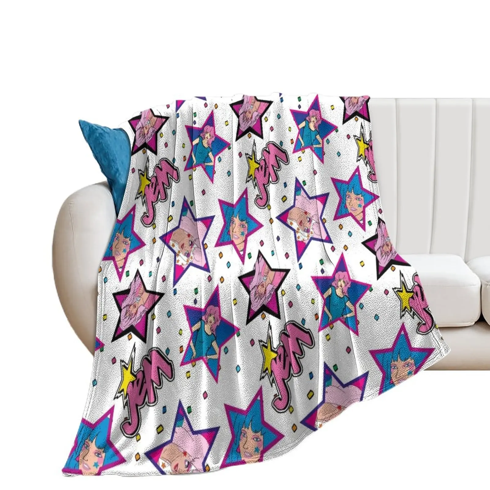 Jem и голограммы одеяло большие зимние кровати одеяла для волос