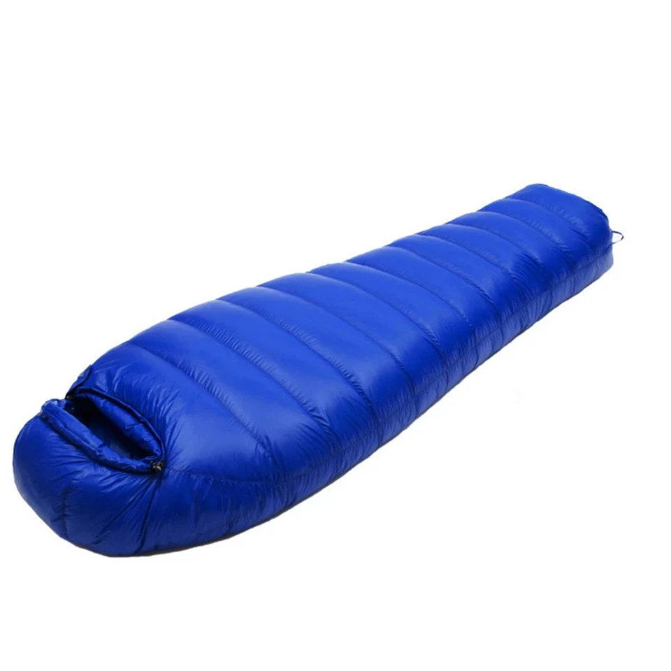 

Ultralight 95% Goose Down Filled Mummy Sleeping Bag Camping Waterproof 3 Season Down Sleeping Bag For Outdoor Traveling Hiking