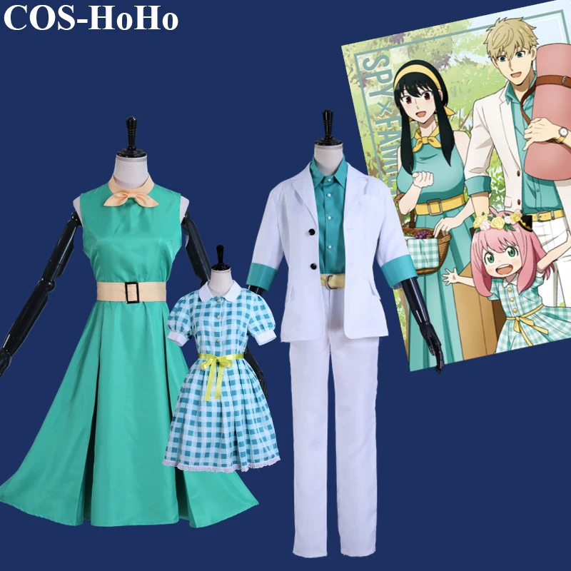 

COS-HoHo Anime SPY×FAMILY Yor Anya Loid Game Suit Lovely Dress Handsome Uniform Cosplay Costume Halloween Party Outfit