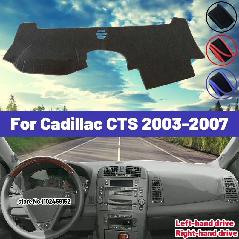 

High Quality For Cadillac CTS 2003 2004 2005 2006 2007 Car Dashboard Cover Mat Sun Shade Avoid Light Pad Carpets Anti-UV