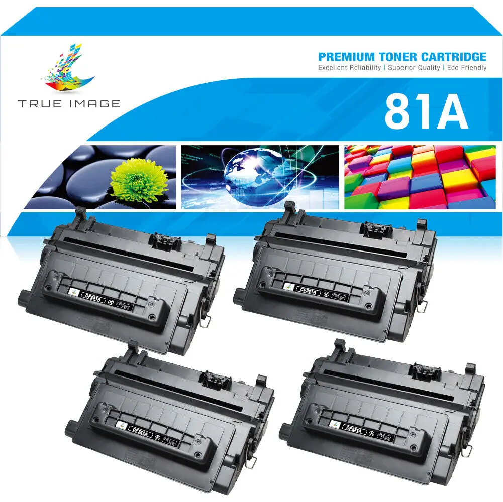 

Высокопроизводительный тонер-картридж CF281A 81A для HP LaserJet M604 M605 M606 M630, 4 шт.