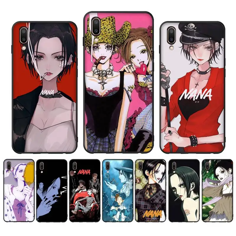 

Nana Anime Phone Case Case For Oppo Reno Realme C3 6Pro Cover For vivo Y91C Y17 Y19 Funda Capa