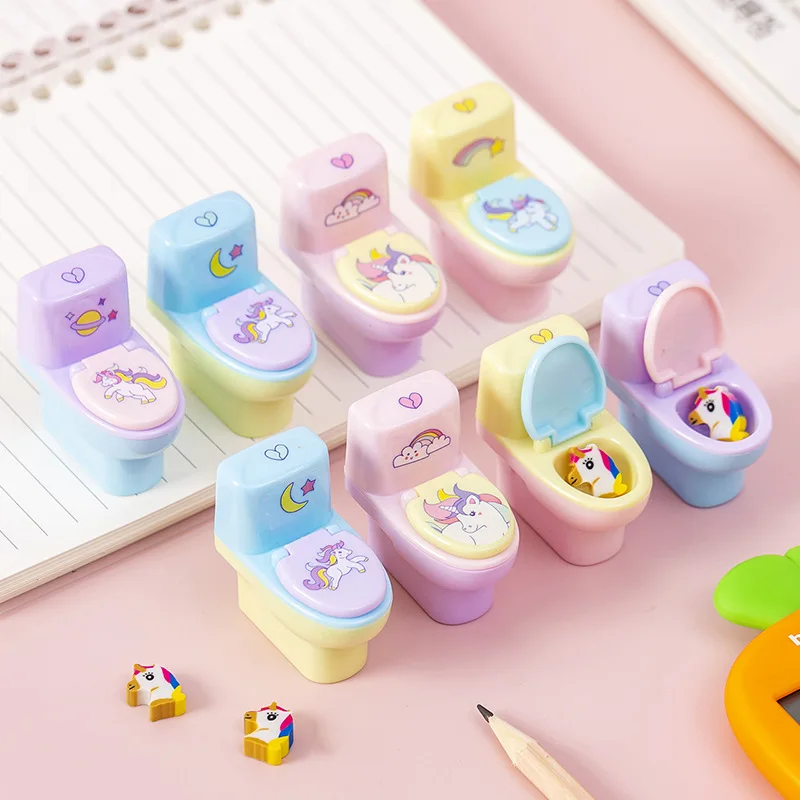 Sharpener With Eraser Stationery Set Kids Gift Office School Supplies