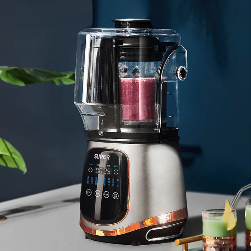 

Food Blender 1.75L Food Mixer Innovation Vacuum Multifunction Blender Double Cups Double Display Full Touch Screen Mixer