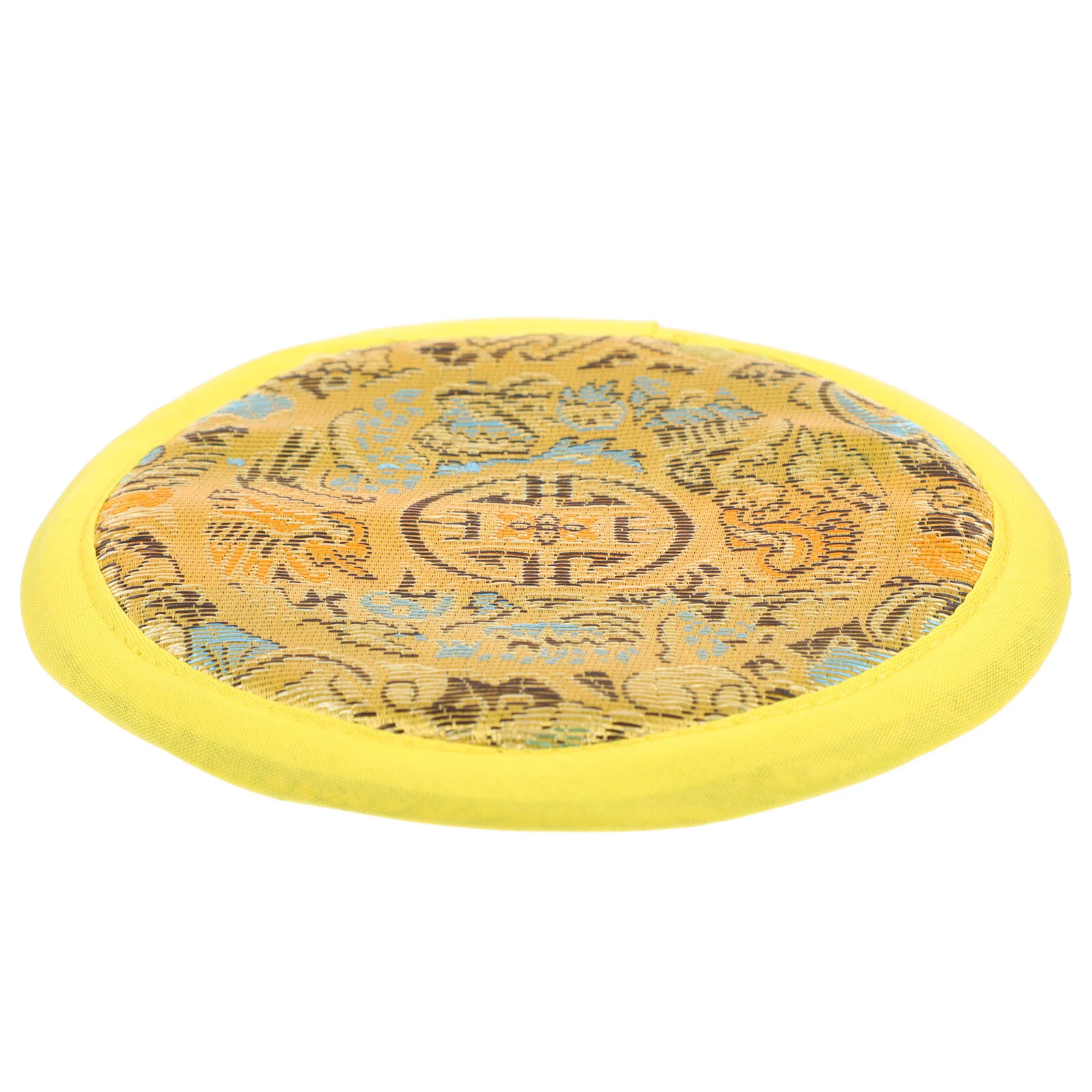

Dish Rack Singing Bowl Mats Sound Cushions Circle Pillow Pads Cotton Cloth Vintage Ring
