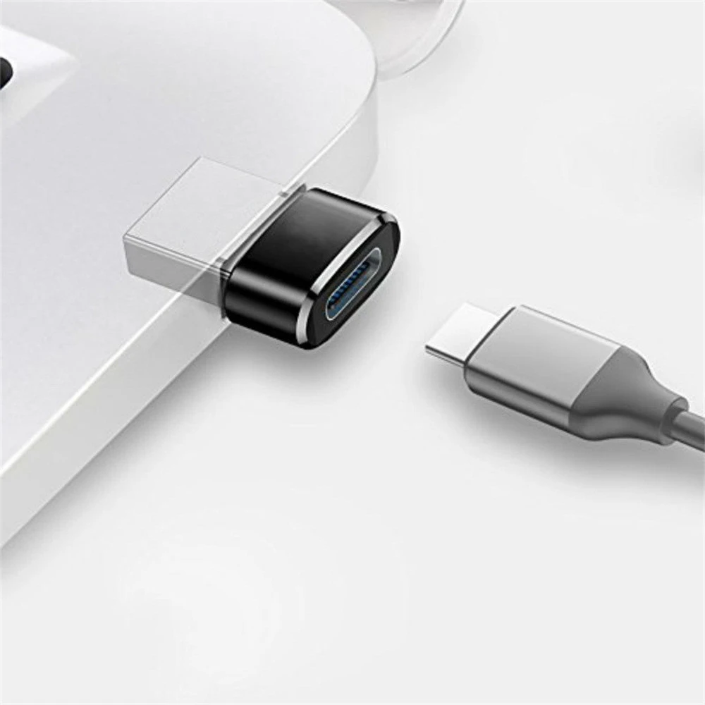 

RYRA USB 2.0 Male To Type-c Female Adapter Alloy Portable Mini Computer Mobile Phone Converter Macbook Laptop Connector Data