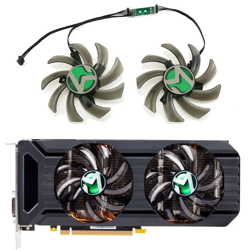 

Новый вентилятор для графической карты 85 мм 4PIN GA91S2U MAXSUN GTX1060 GPU для MAXSUN palit GTX1060 1070 1070ti 1080