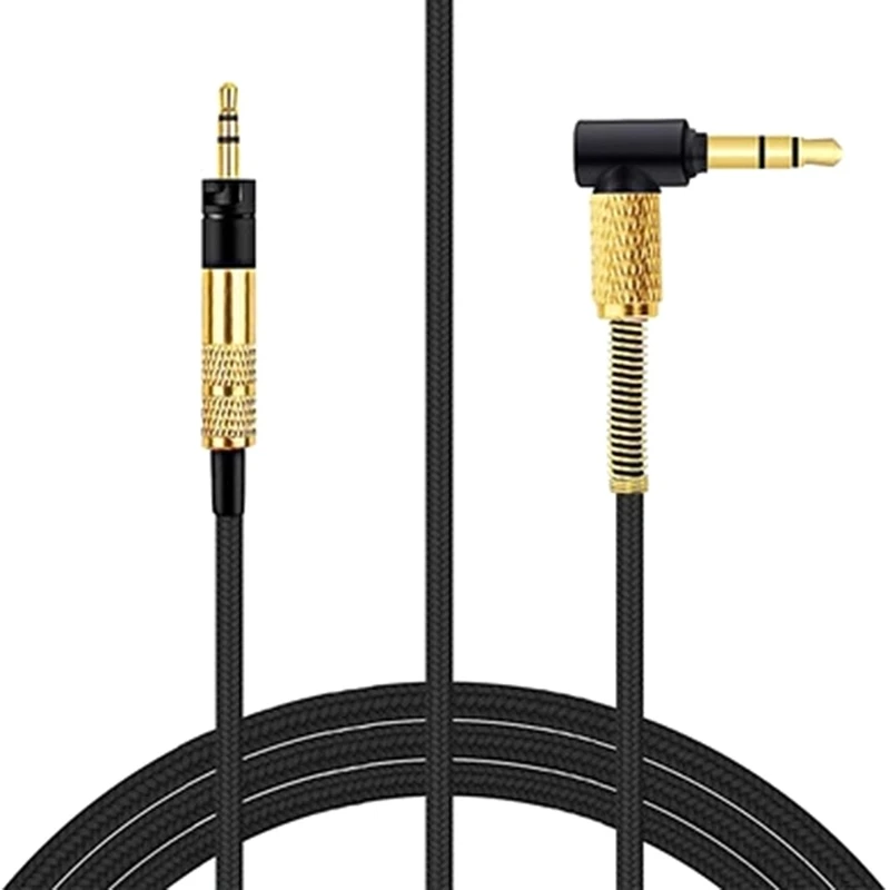 

Quality Replacement 2.5mm to 3.5mm Cable for Momentum Over Ear 3 Headsets Wire Enhanced Sound Quality Transmission