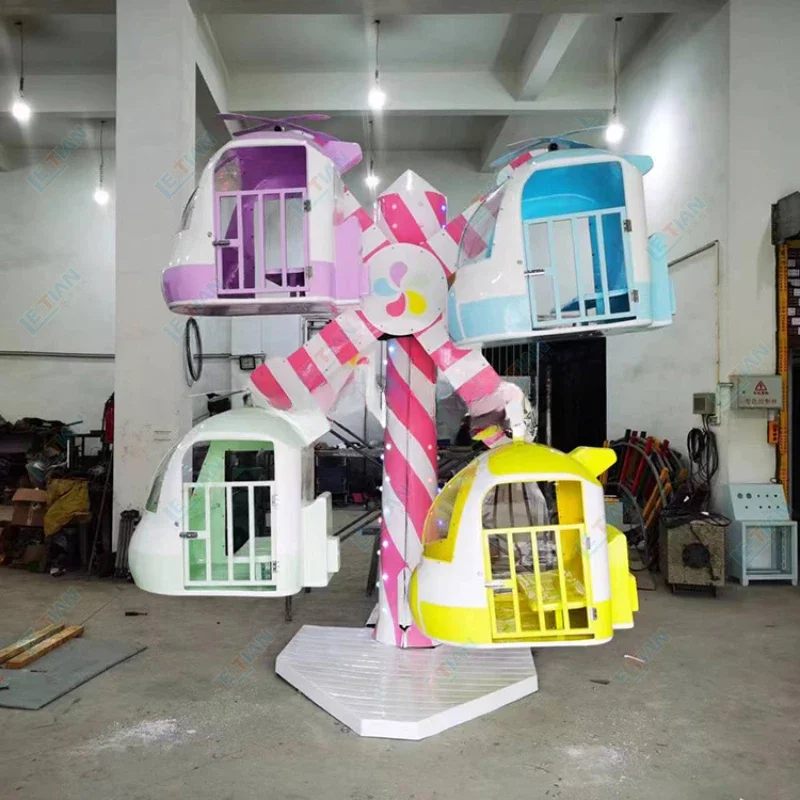 Портативные маленькие сказочные аттракционы рождественское колесо обозрения