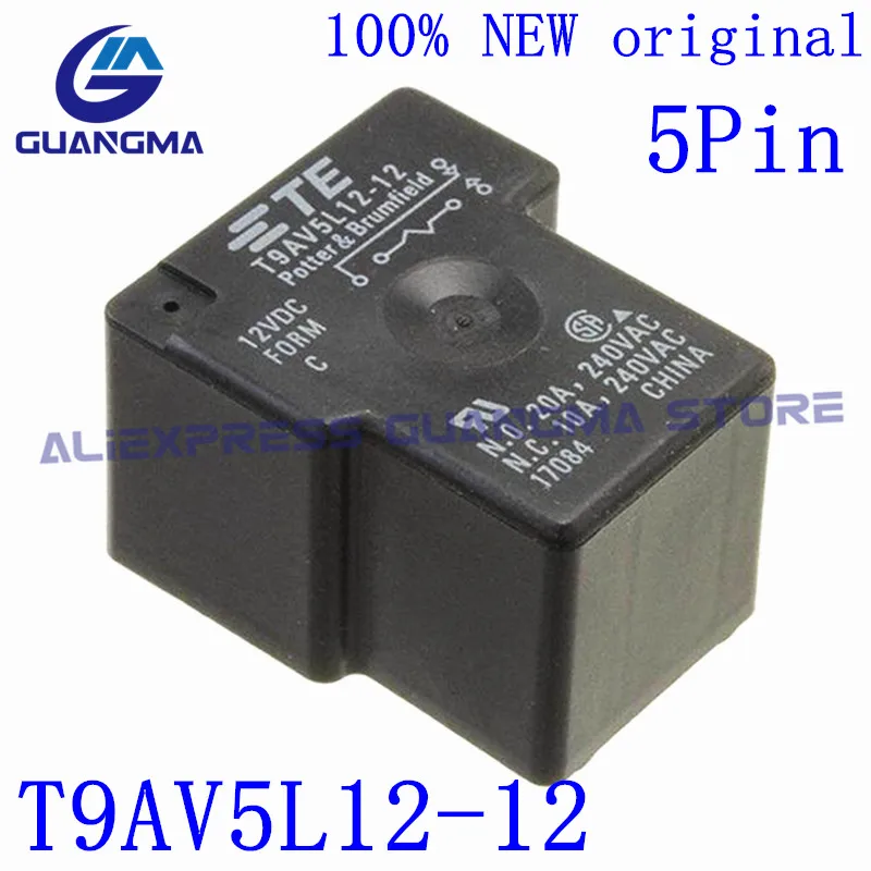 10 шт. 100% Φ 12VDC 20A 240VAC 5Pin