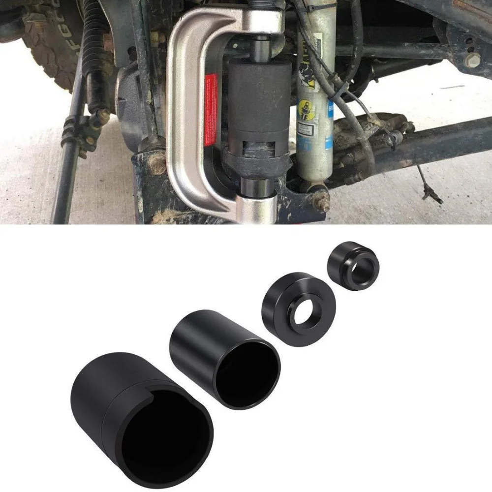

Chuang Qian Ball Joint Service Adapter Tool Ball Head Extractor Removal Installer for Jeep Wagoneer 2WD/4WD Cherokee Comanche