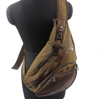 men canvas sling chest day back pack bag travel high capacity brand famous cross body single rucksack shoulder messenger bags