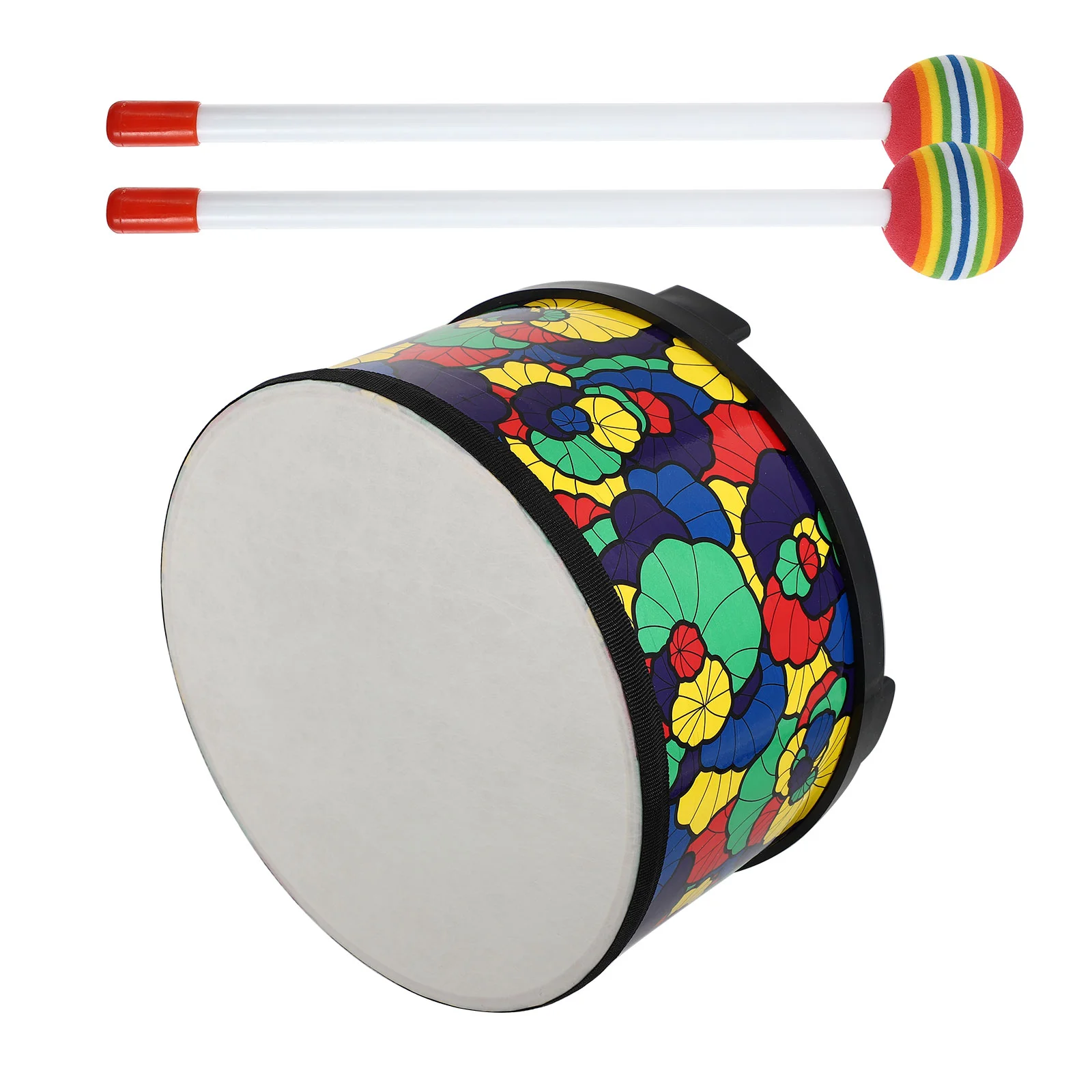 

Toy Drum Toys For Kids Educational Plaything Musical Instrument Wooden Percussion Child