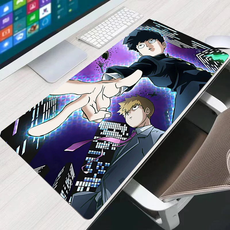 

Mob Psycho 100 Mouse Pad Gaming Accessories Keyboard Computer Deskmat Pc Game Cabinet Mousepad XXL Table Non-slip Mat for CS/LOL