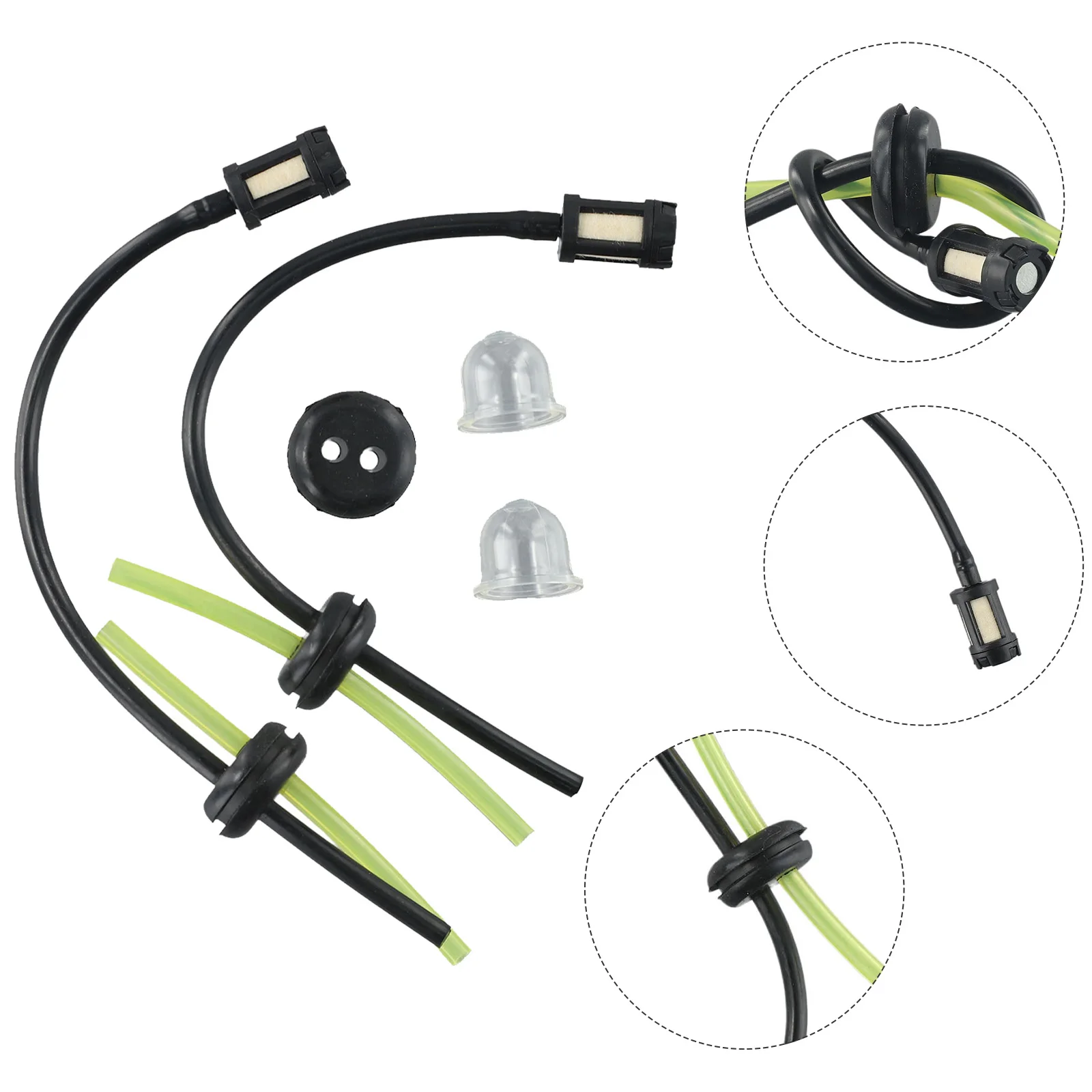 

New Tool Kit String Trimmer Part Seal Supplies Trimmer Useful Accessories For Brushcutter Fuel Filter Fuel Hose