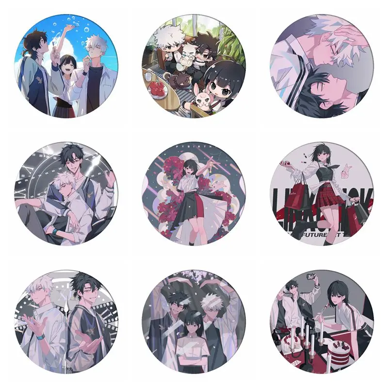 

Ссылка на страницу, Классическая Брошь в виде китайского аниме Cheng Xiaoshi Lu Guang, коллекция ювелирных изделий, булавка для рюкзака, одежды