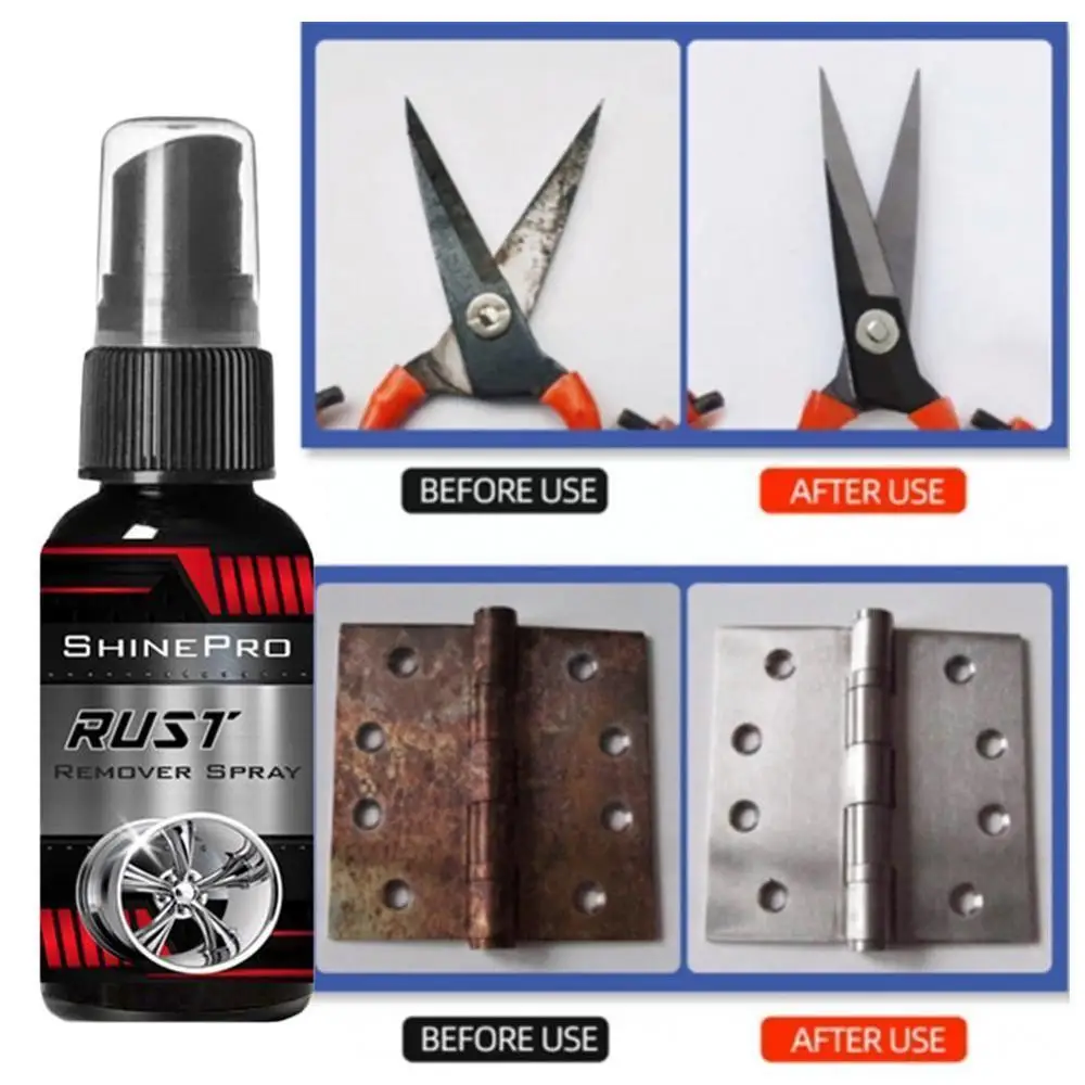 

100ml Rust Remover Spray Multifunctional Powerful Rust Polish Remover Spray Magical Metal Anti-rust Spray Gel Gadgets Kitch A6u2