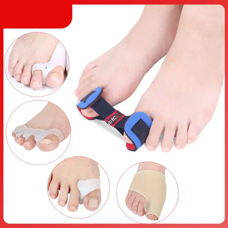 

9xThumb Orthodontic band Orthosis Set Toe Sleeve Toe Separator Orthopedic Pad Toe Splitter Set Hot sale