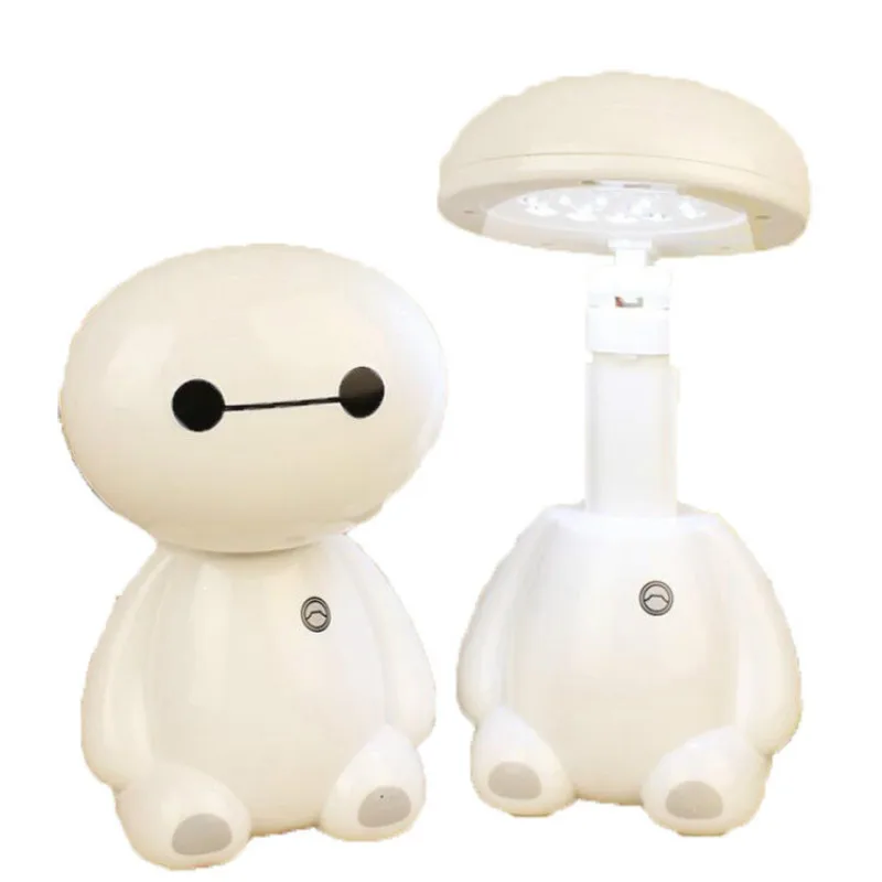 Аккумуляторная Настольная лампа Baymax для моделирования с мультяшными