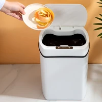 electric inteligent trash can automatic sensor organizer deodorant trash can original paper basket cubo de basura cleaning tools