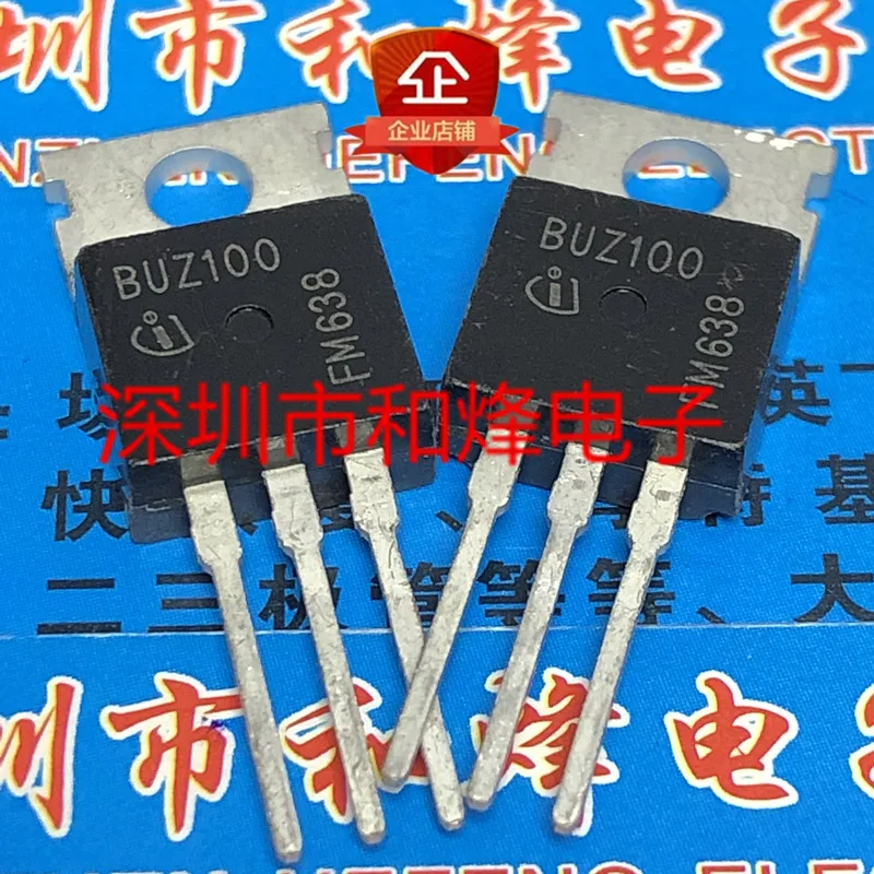 30 шт. Оригинальный Новый BUZ100 TO-220 50V 60A