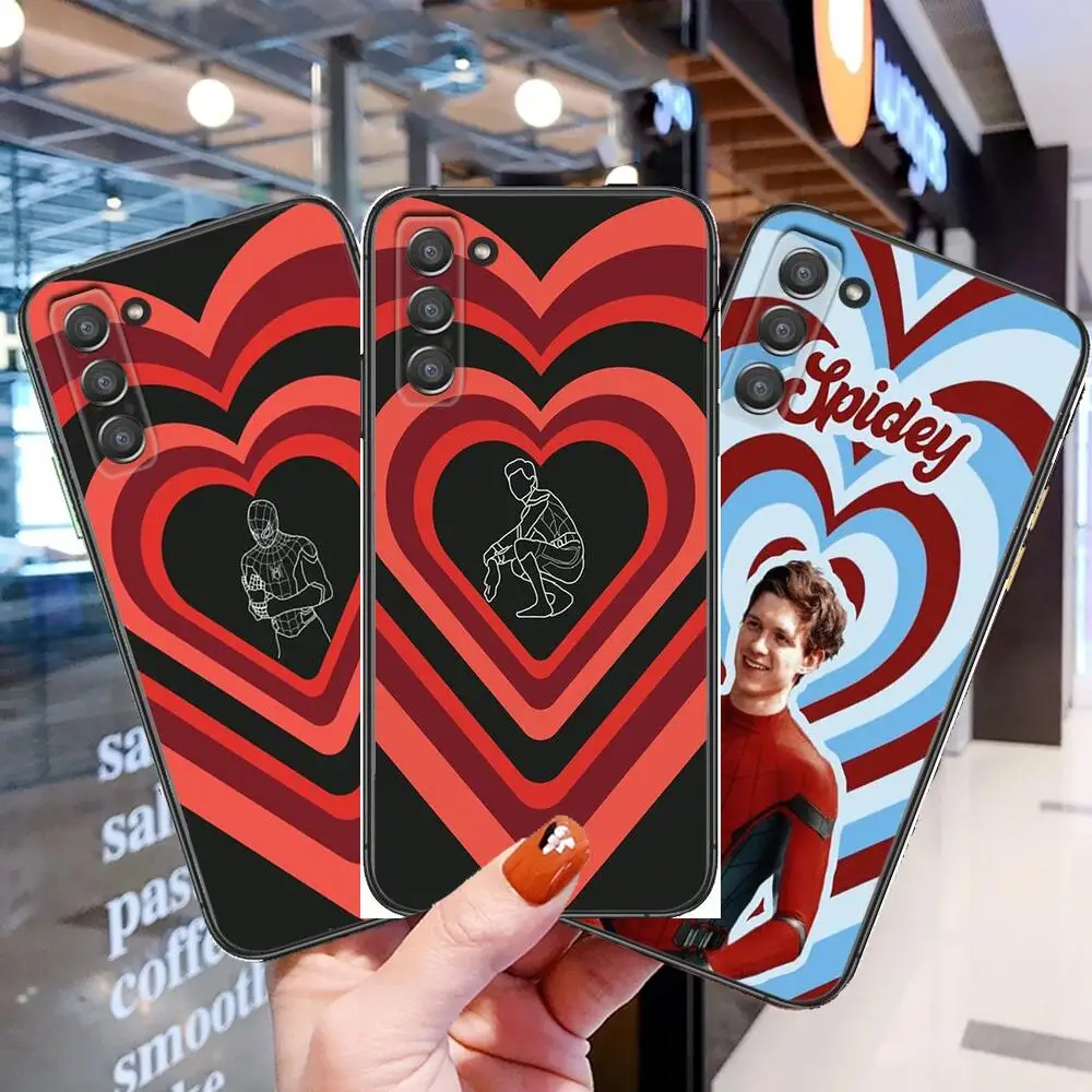 

SpiderMan Marvel LOVE Phone cover hull For SamSung Galaxy s6 s7 S8 S9 S10E S20 S21 S5 S30 Plus S20 fe 5G Lite Ultra Edge